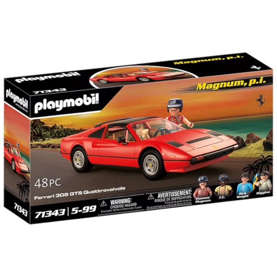 PLAYMOBIL® Magnum P.I. Ferrari 308GT (71343) image 0