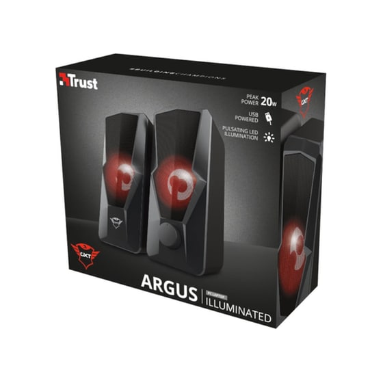 Ηχεία 2.0 Trust GXT610 Argus - Μαύρο image 3