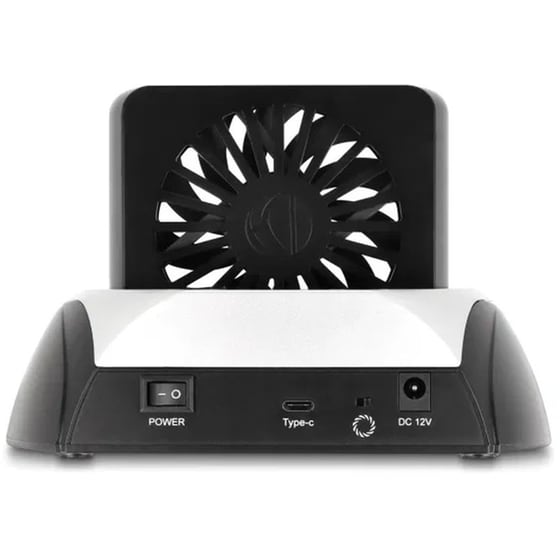 Docking Station Delock 64280 για M.2 NVMe/SATA SSD/HDD 10Gbps - Μαύρο image 1