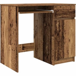 Γραφείο VidaXL από Επεξεργασμένο Ξύλο 86x49x76 cm - Παλιό Ξύλο
