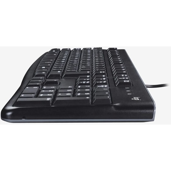 Logitech K120 Ενσύρματο Πληκτρολόγιο - Black (US) image 2
