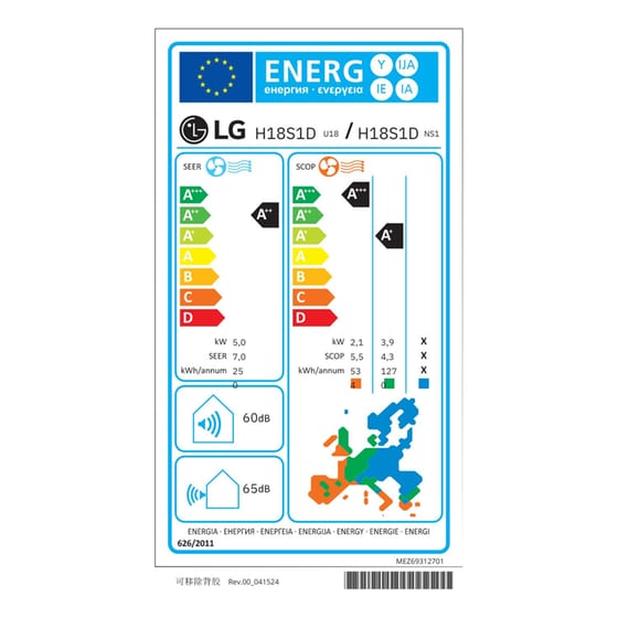 LG Planet H18S1D.NS1/H18S1D.U18 Κλιματιστικό Inverter 18.000 BTU A++/A+++ με Wi-Fi image 3