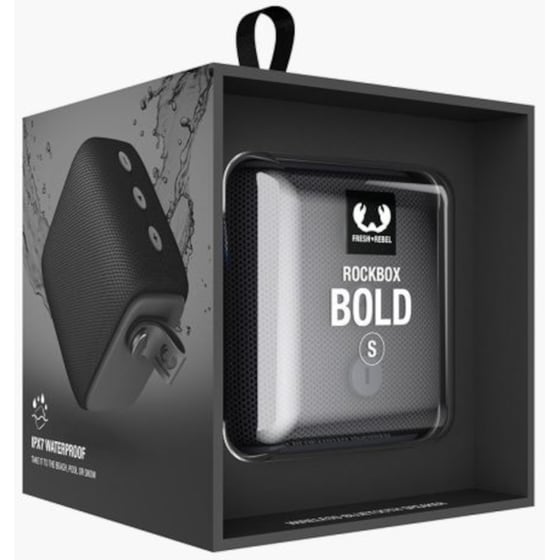 Fresh n Rebel Rockbox Bold S Φορητό Ηχείο 5W - Μαύρο image 6