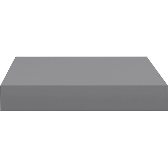 Ράφια Τοίχου VidaXL από MDF 23x23.5x3.8 cm 2 Τμχ - Γκρι image 4