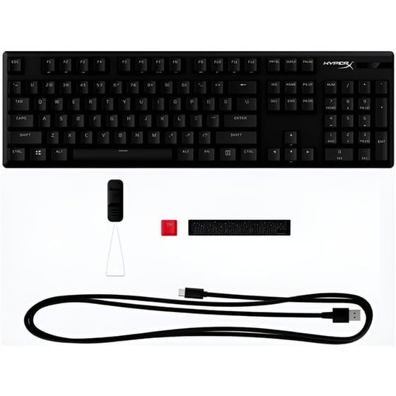 HyperX Alloy Origins PBT Gaming Μηχανικό Ενσύρματο USB Πληκτρολόγιο RGB Μαύρο (US) image 3