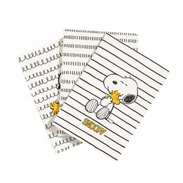Σετ 3 Τετραδίων Α5 15x21 Snoopy Lazy Days
