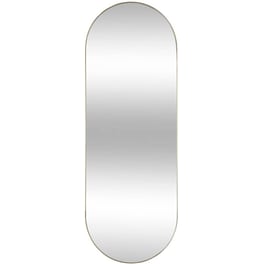 Διακοσμητικός Καθρέφτης Τοίχου Spitishop 40x2.5x112 cm - Χρυσό