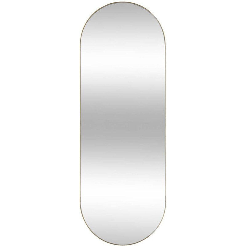 Διακοσμητικός Καθρέφτης Τοίχου Spitishop 40x2.5x112 cm - Χρυσό