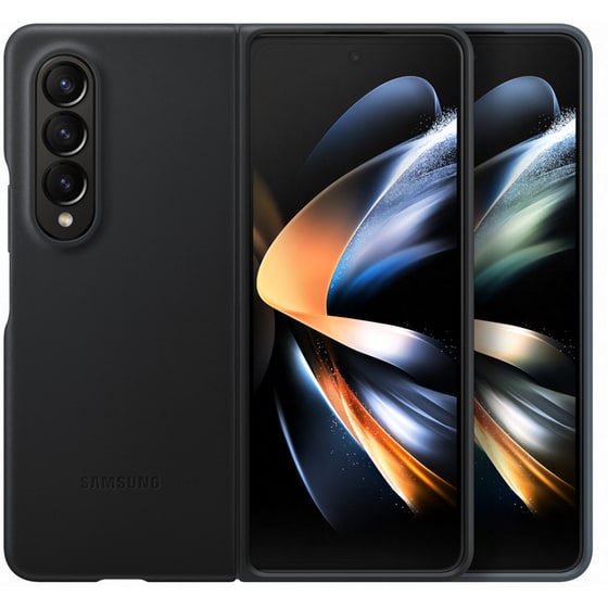 Θήκη Samsung Galaxy Z Fold 4 - Samsung Leather Case - Black image 5