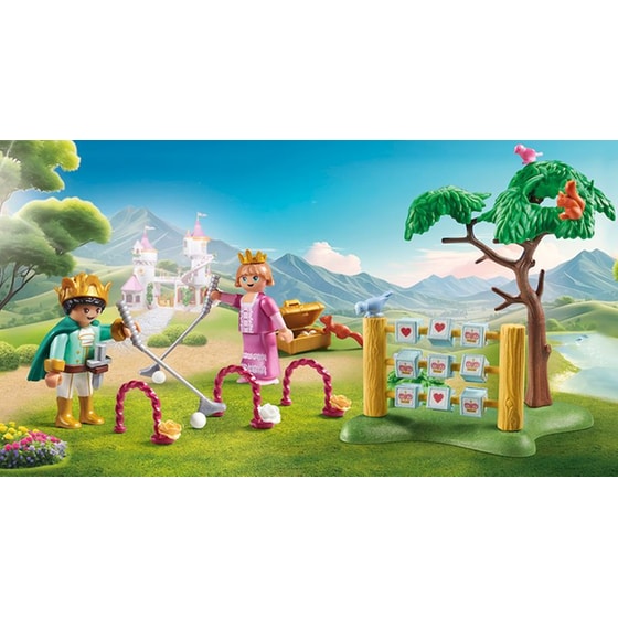 PLAYMOBIL® Princess Magic Βασιλικοί Διάδοχοι Με Παιχνίδια Στον Κήπο (71849) image 4