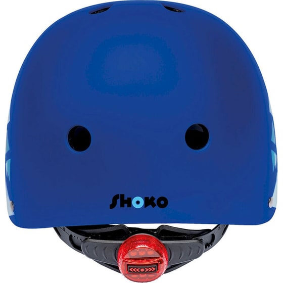 Παιδικό Κράνος Shoko με Φως Ocean Blue Medium (51-54 cm) - Μπλε με Σχέδιο image 2