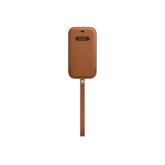 Θήκη Apple iPhone 12 / iPhone 12 Pro - Apple Leather Sleeve with MagSafe - Saddle Brown image 0