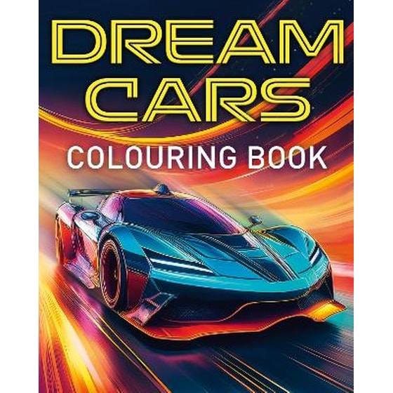 Dream Cars Colouring Book image 0