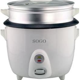 Βραστήρας Ρυζιού SOGO ARR-SS-10065 500 W 1.5 L Λευκό