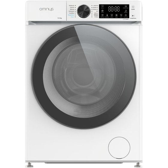 OMNYS WNM-10WH25GD 10kg 1.400 Στροφές Λευκό Πλυντήριο Ρούχων image 0