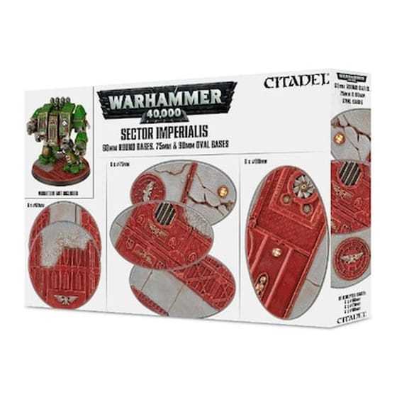 Sector Imperialis 60mm Round, 75mm  And  90mm Oval Bases Επιτραπέζιο (Games Workshop) image 0