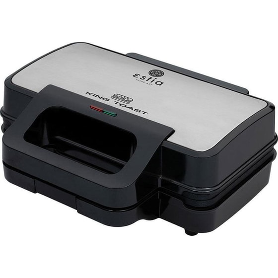 ESTIA 06-12359 900W Μαύρη Τοστιέρα - Σαντουιτσιέρα image 2