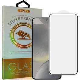 Προστατευτικό οθόνης Samsung Galaxy S24 - T-Max Premium 3D Tempered Glass Full Glue Fluid Despensing 0.2mm 9H