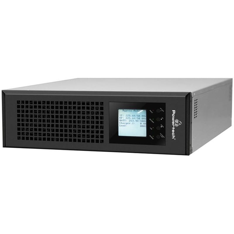 POWERTECH UPS POWERTECH PT-10K3P1P Online Double Conversion (VFI) 10000VA Μαύρο