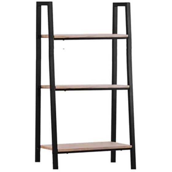Ραφιέρα Next από Μέταλλο 105x100x36-26 cm - Καφέ/Μαύρο image 0