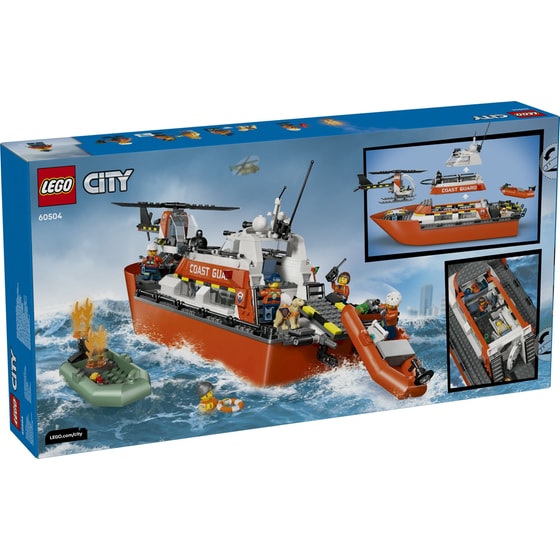 LEGO® City Coast Guard Rescue Boat & Helicopter (60504) image 3