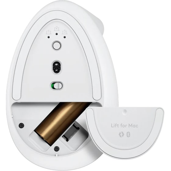 Logitech Lift for Mac Ασύρματο Εργονομικό Vertical Ποντίκι Λευκό image 8