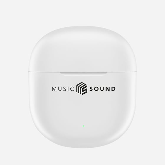 Ακουστικά Bluetooth Music Sound Breeze - Λευκά image 1