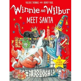 Winnie and Wilbur Meet Santa with audio CD