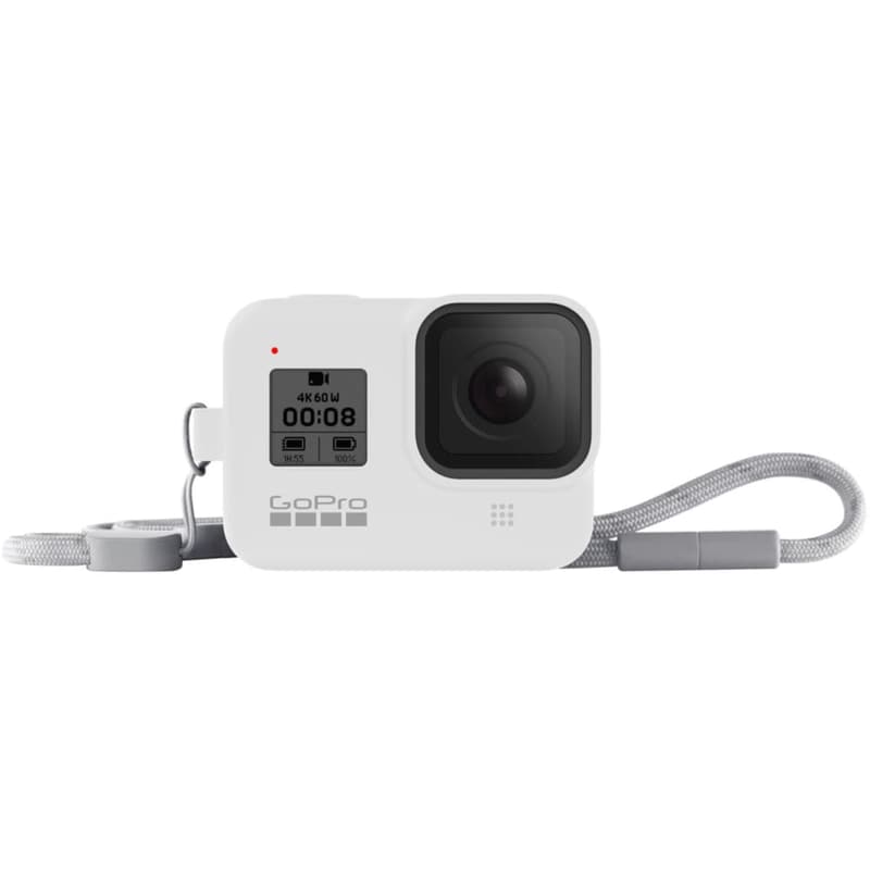 GoPro Sleeve and Lanyard - Hero8 White