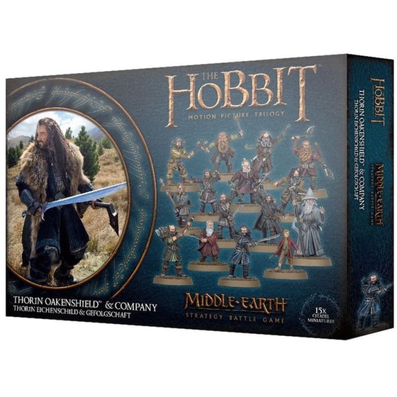 Thorin Oakenshield and Company The Lord of the Rings GAMES WORKSHOP image 0