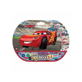 Επιτραπεζιο Σετ Ζωγραφικης Giga Block 5 Σε 1 Cars  1023-62717