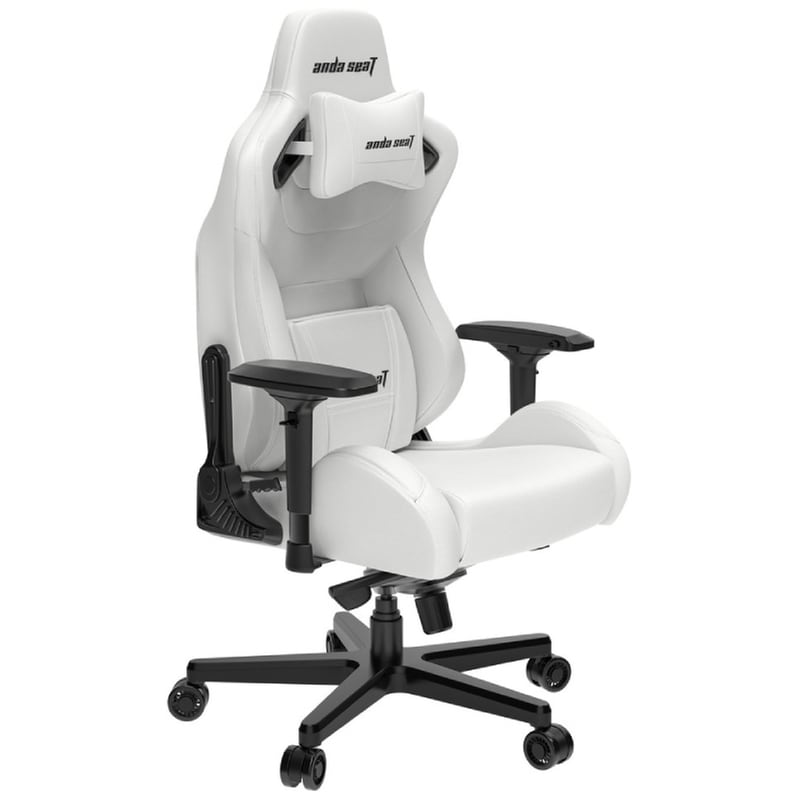 Καρέκλα Gaming Anda Seat AD12XL Kaiser II από Τεχνητό Δέρμα - Λευκή