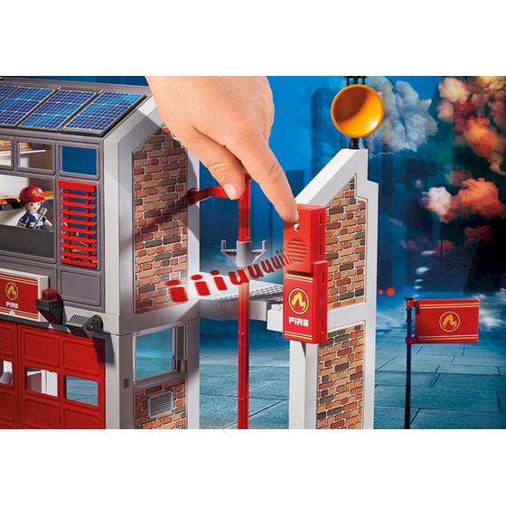PLAYMOBIL® City Action Μεγάλος Πυροσβεστικός Σταθμός (9462) image 6