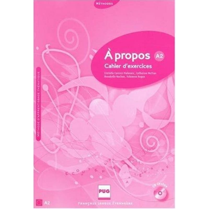 A Propos A2 Cahier (+ Cd)