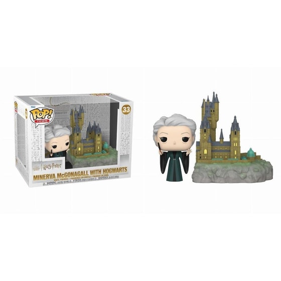 Funko Pop! Town - Harry Potter - Minerva McGonagall with Hogwarts #33 image 0