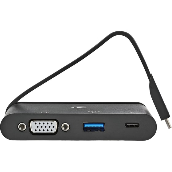 Docking Station Nedis TCARF220BK 3-Port USB 3.1 συμβατό με USB-C image 1