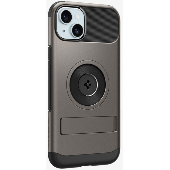 Θήκη Apple iPhone 15 - Spigen Slim Armor Magfit - Gunmetal image 5