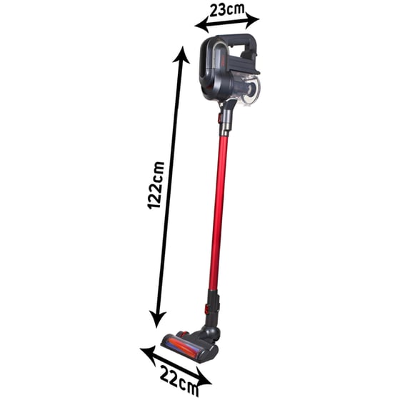 ZILAN ΖLN1099 22.2 V 1.6 L Κόκκινη Σκούπα Stick image 5