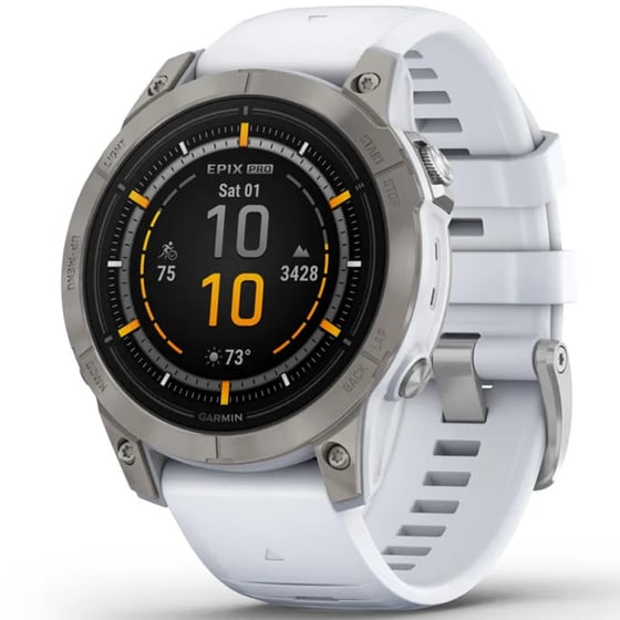 Smartwatch Garmin epix Pro Gen 2 Sapphire Edition 47mm - Whitestone Titanium image 2