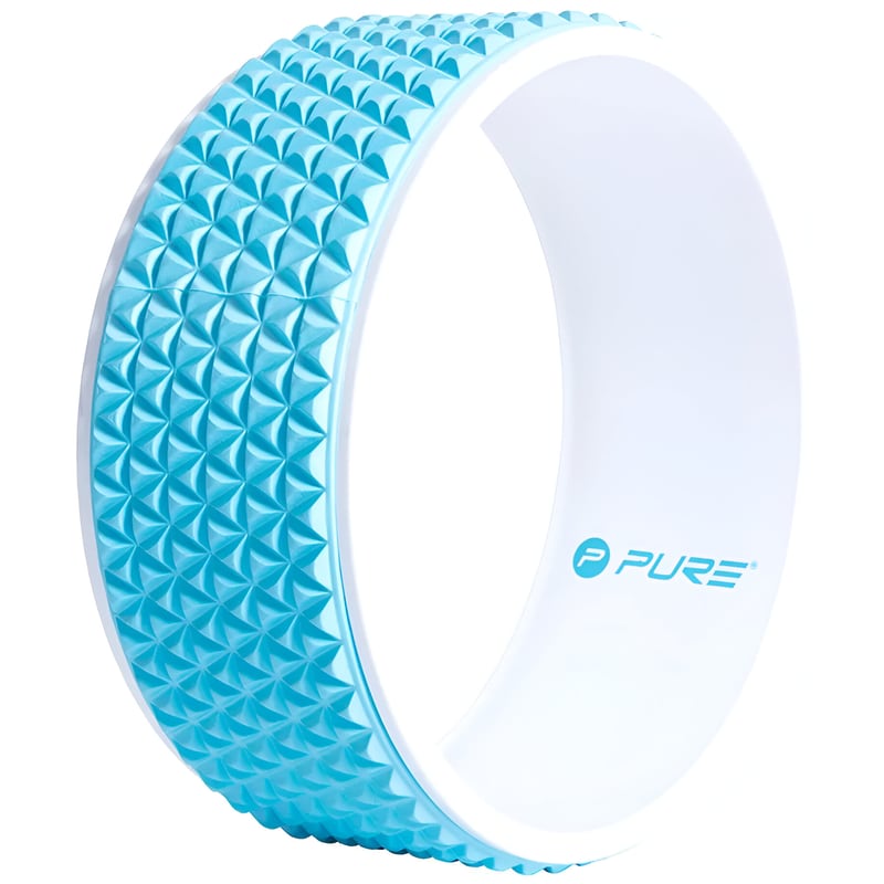 PURE2IMPROVE Yoga Wheel Pure2Improve 34 cm - Μπλε/ Λευκό