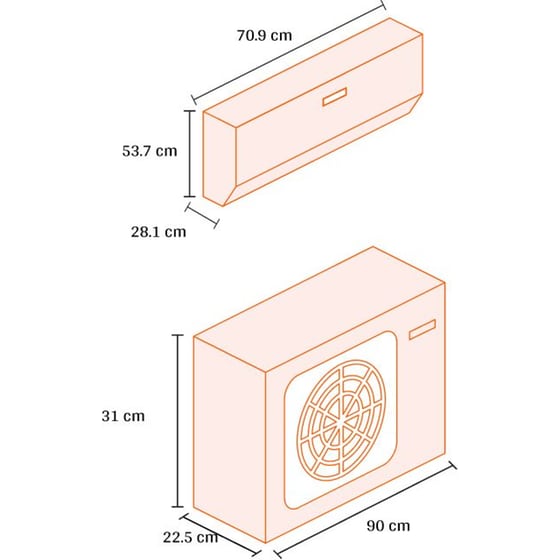 AUX F Series ASW-H18E0C4/FAR3DI Κλιματιστικό Inverter 18.000 BTU A++/A+++ με WiFi image 2
