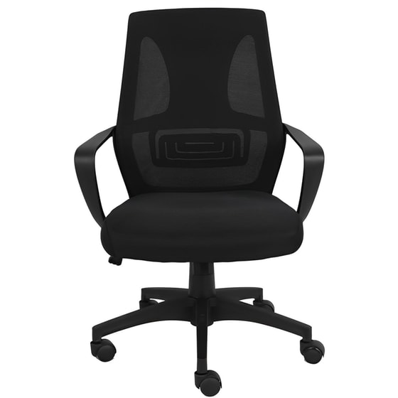 Καρέκλα Γραφείου Woodwell Bf2960 από Mesh - Μαύρη image 2