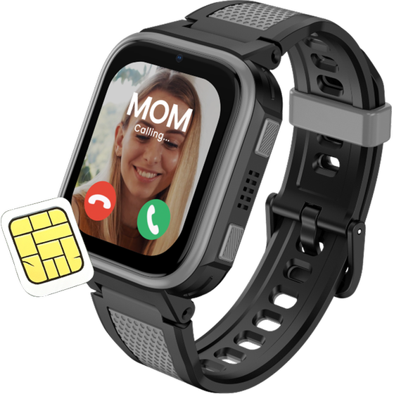 Smartwatch Kiddoboo WatchMe AI K10 53mm - Black image 5
