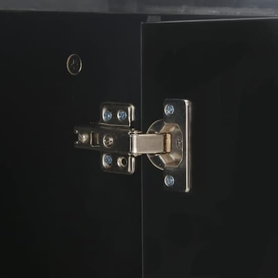 Έπιπλο Τηλεόρασης VidaXL από Μοριοσανίδα 71x35x76cm - Μαύρο image 3