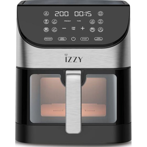 IZZY IZ-8217 με Αποσπώμενο Κάδο 1700 W 6 L Inox Φριτέζα Αέρος image 0