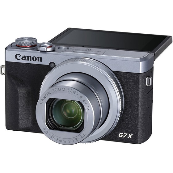 Compact Camera Canon PowerShot G7X Mark III - Ασημί image 4