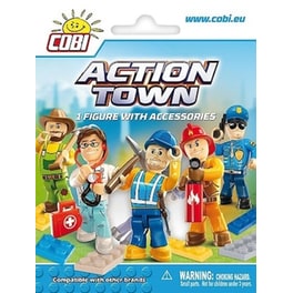 Cobi Action Town Φιγούρα Με Αξεσουάρ  Cobi-1852