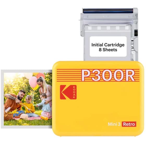 Instant Camera Kodak Mini 3 Retro P300R - Κίτρινο image 1
