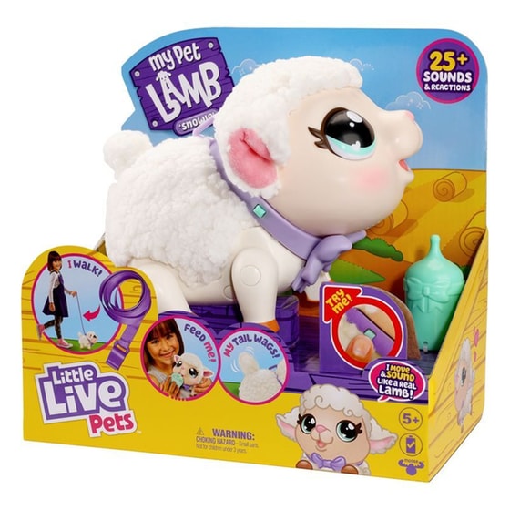 Λούτρινο Giochi Preziosi Little Live Pets Φράνκι Το Αρνάκι image 2