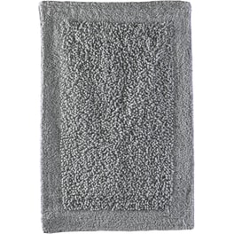 Πατάκι Μπάνιου Rythmos Home Rimmon Ορθογώνιο Βαμβακερό 60x90 cm - Γκρι